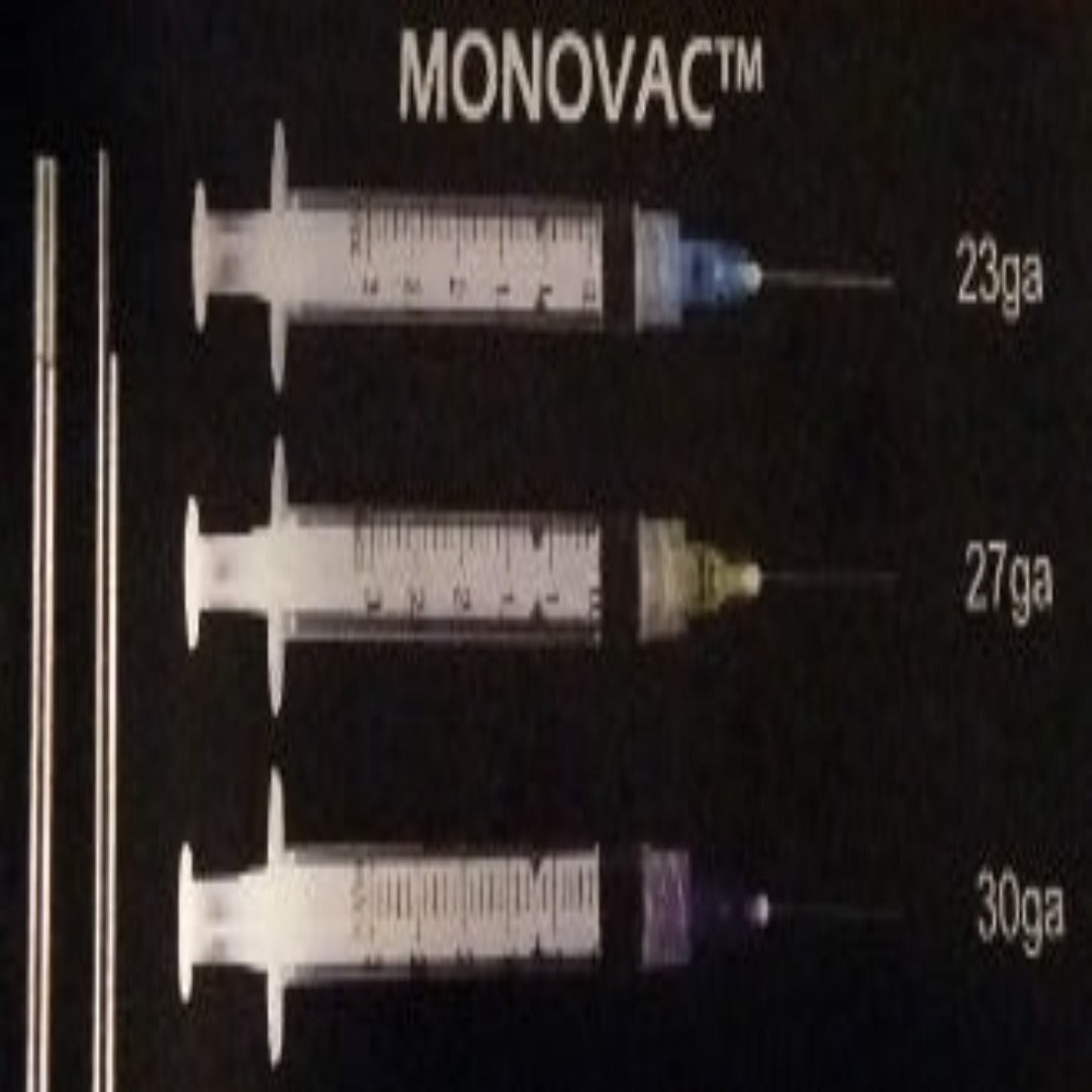 Endo MonoVac Irrigation Pre-Tipped 3cc Syringes