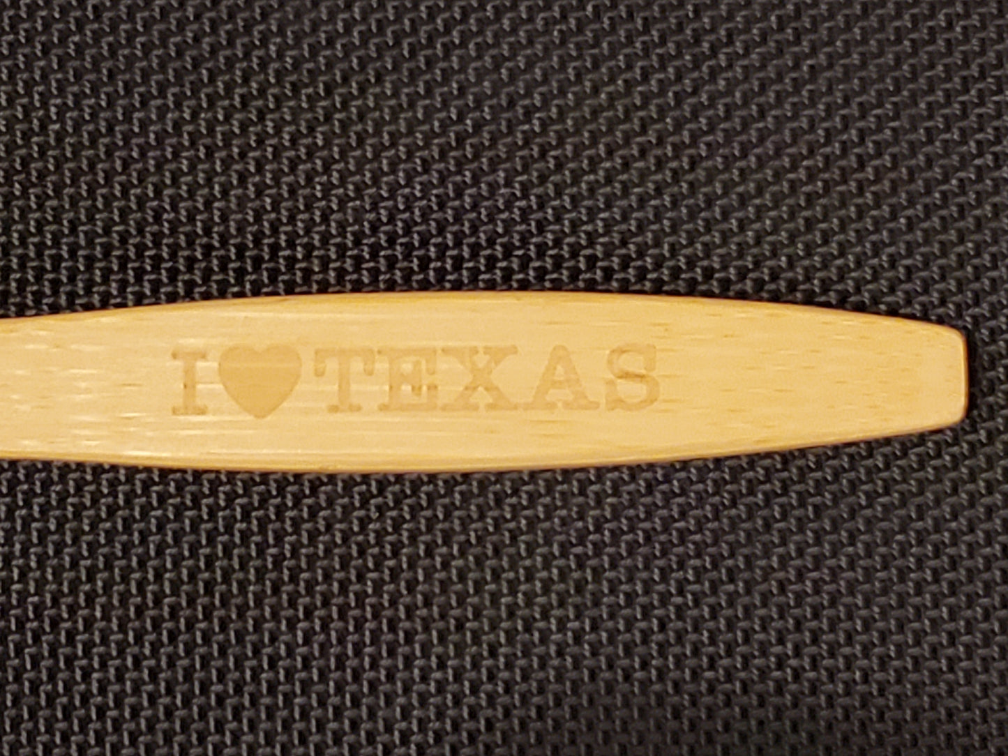 I Love Texas Bamboo Toothbrush