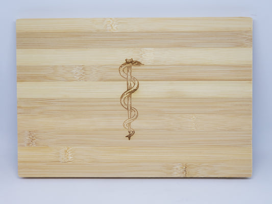Rod of Asclepius Charcuterie Board Small