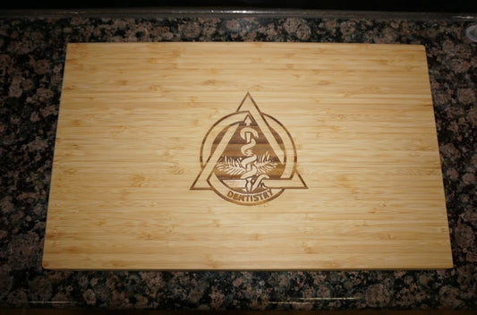Dental Caduceus Charcuterie Board Large