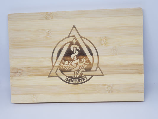 Dental Caduceus Charcuterie Board Small