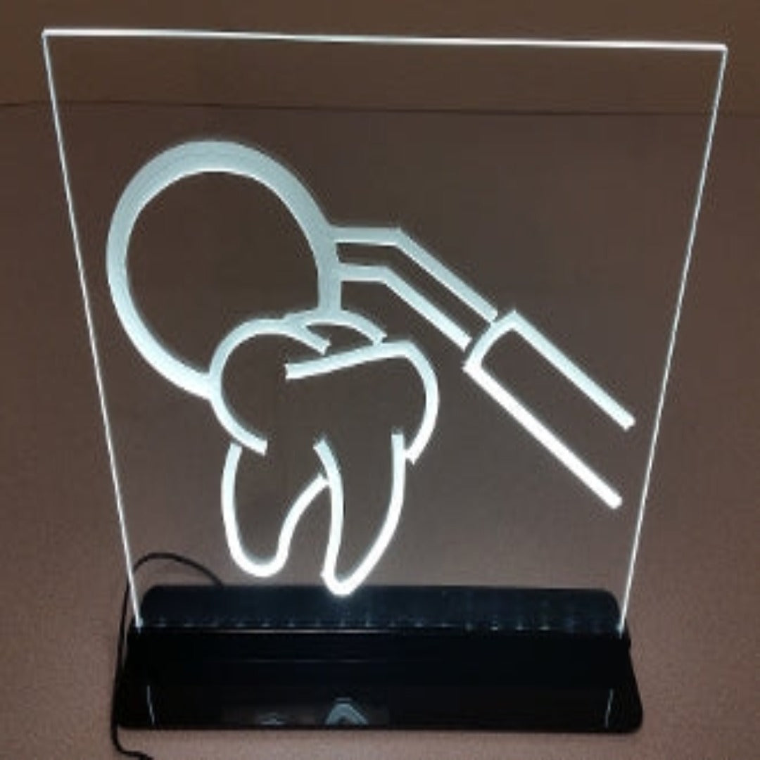 Led Tooth Figure Tooth & Mirror LED Light – Heyward Dental Products LLC