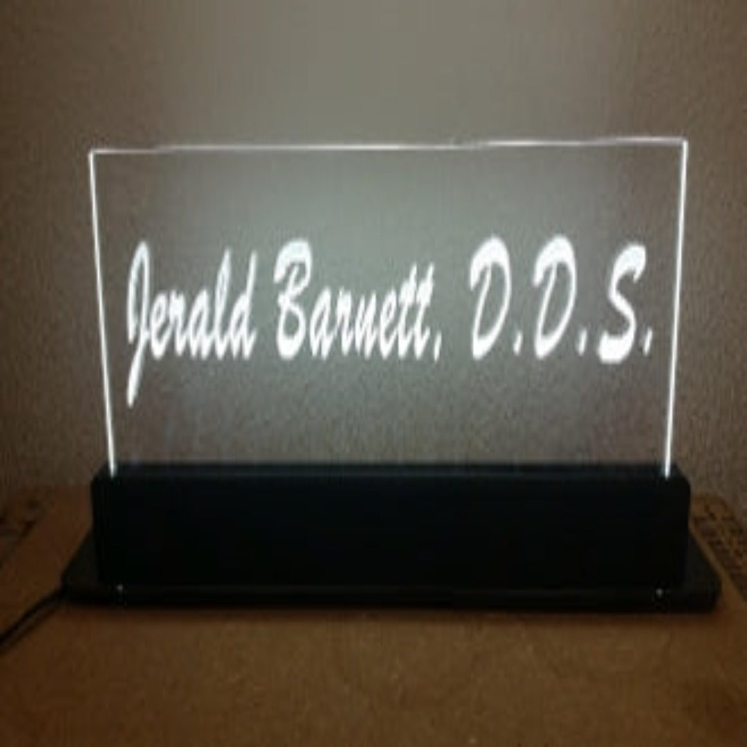 Custom LED Nameplate