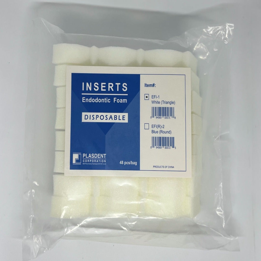 White Endo File Inserts
