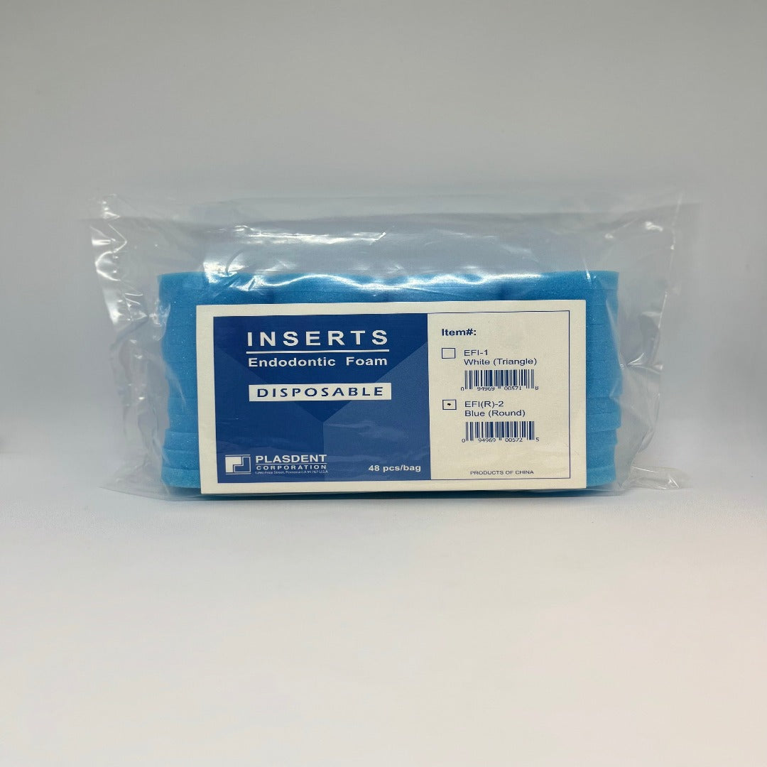 Round Endo Blue Clean Stand Inserts