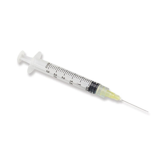 Sterilized ProbeVac Irrigation Pre-Tipped 3cc Syringes